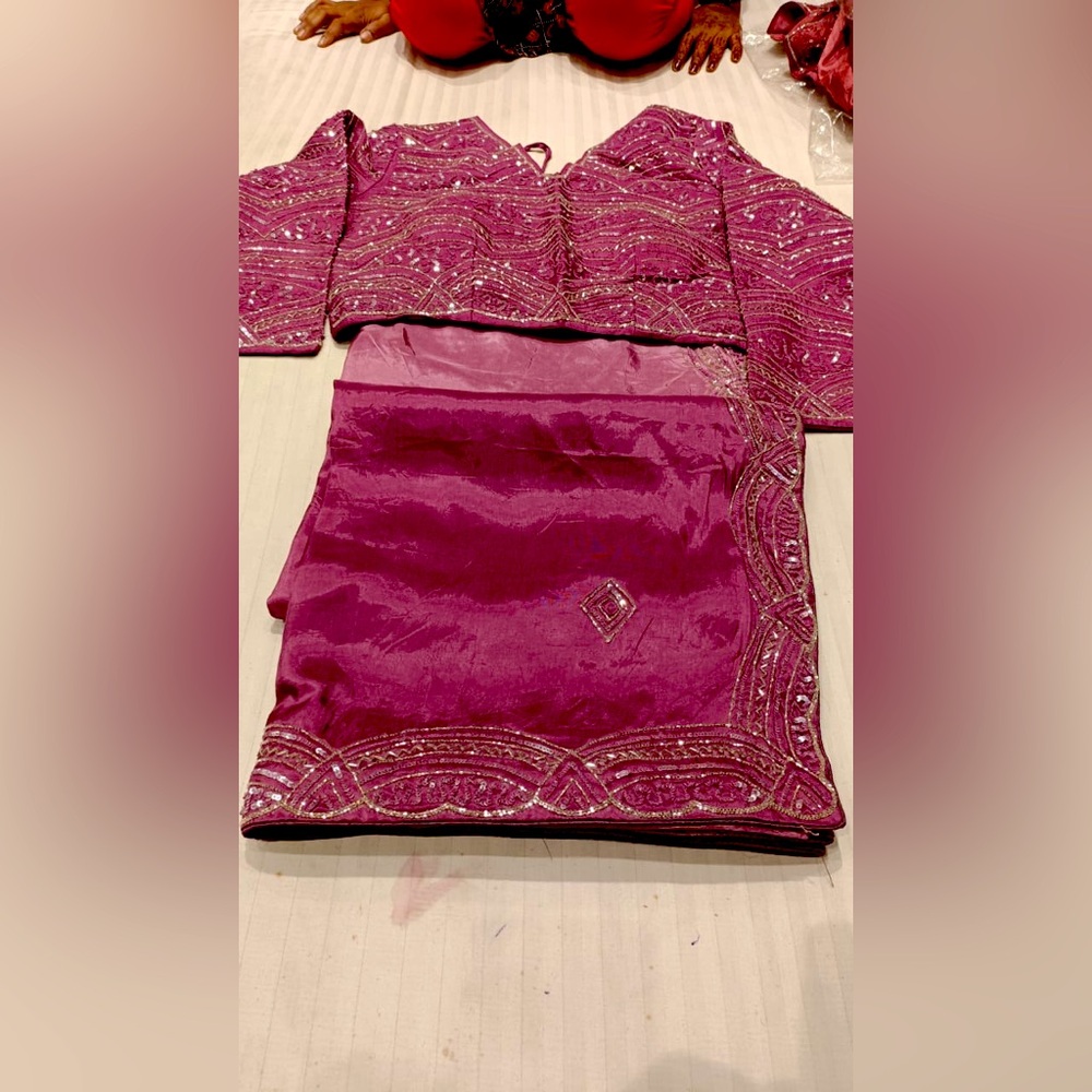 H.o silk saree